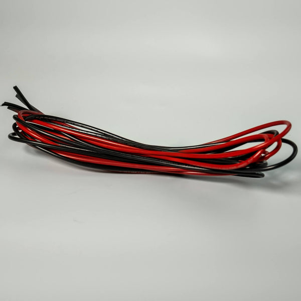 1m x 1.5mm² Red & Black Tri Rated Cable