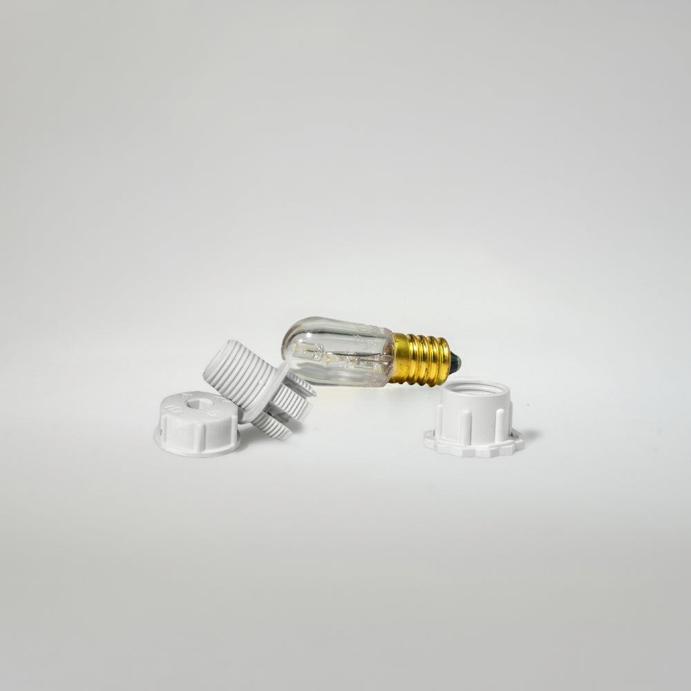 E14 LED Pygmy Complete Fitting – Polycarbonate – T20