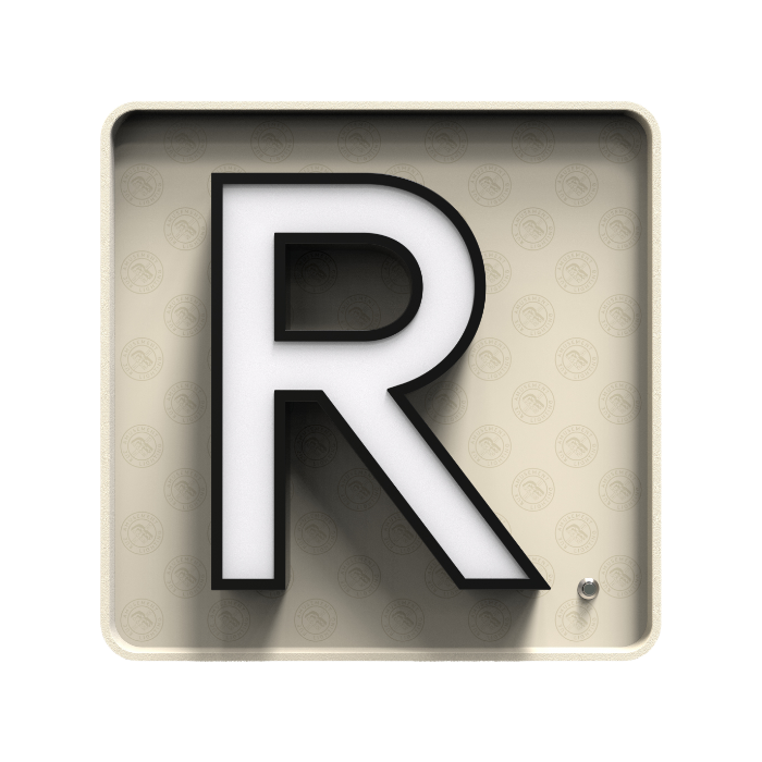 FRONT LIT LED CHANNEL LETTER 