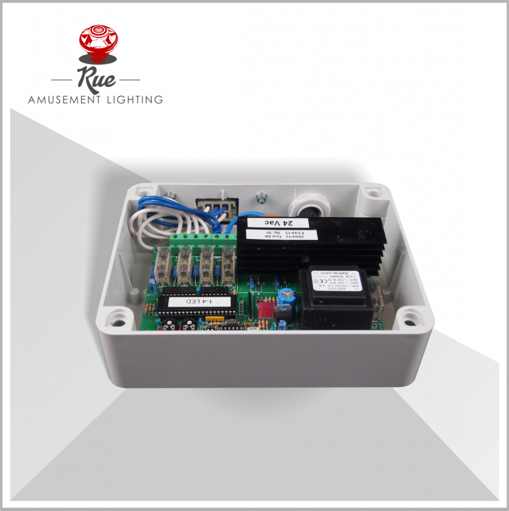 Flasher Box 4 Channel Rue Amusement Lighting