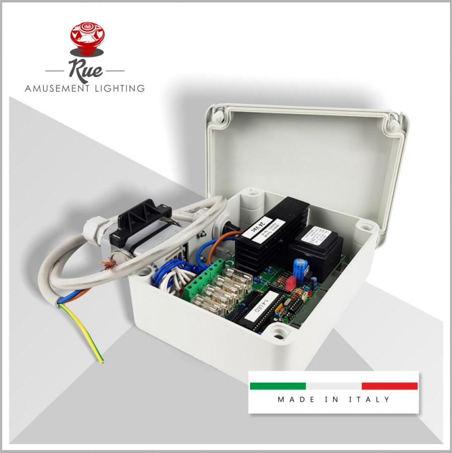 Flasher Box 4 Channel Rue Amusement Lighting