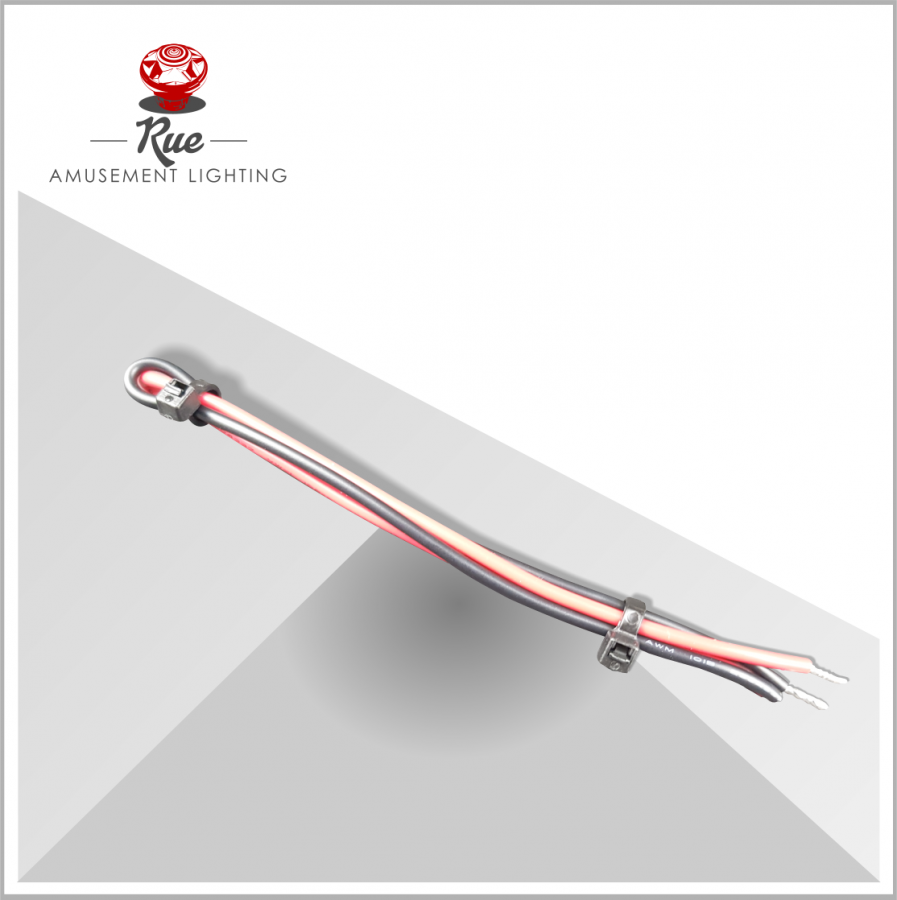 1m x  1.5mm² Red & Black Tri Rated Cable