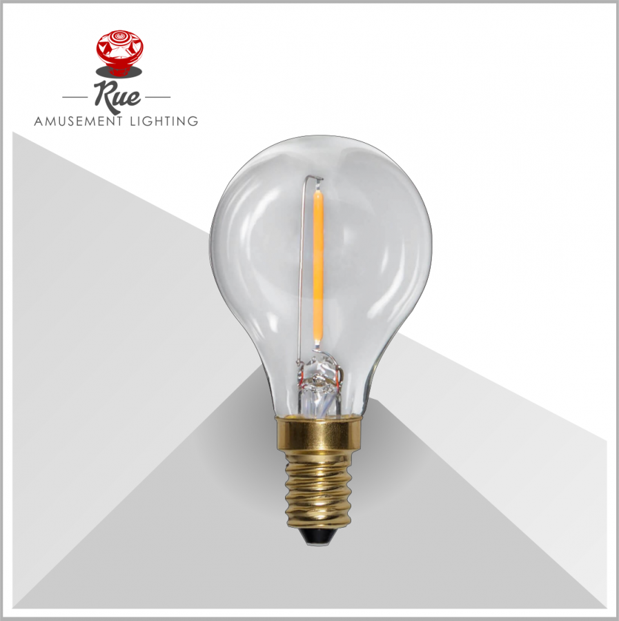 E14 LED Filament Golf Ball Lamp / Bulb - 24v